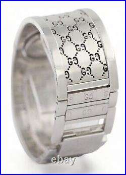 GUCCI TWIRL 112 Bangle Stainless Steel Ladies Watch Bronze Dial 23mm £1000