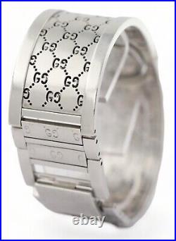 GUCCI TWIRL 112 Bangle Stainless Steel Ladies Watch Bronze Dial 23mm £1000