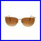 Giorgio Armani Bronze & Silver tone Metallic Designer Sunglasses