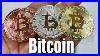 Gold Silver And Bronze Metal Bitcoin Coins