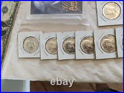 Gold, silver coin lot! Graded coin, Silver dimes, Indian pennies, silver halves