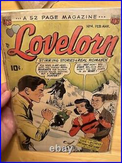 Golden Silver Bronze Charlton Romance Comic Books Marvel DC Comics Lot Of 20