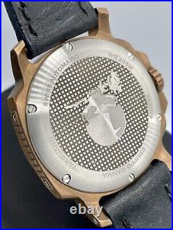 Gruppo Gamma Vanguard Bronze Blue Dial AN-18 Swiss Automatic 44mm 200m Sold Out