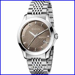 Gucci watch 38mm G-Timeless Brown Dial Gents YA126406