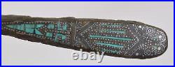 Han Dynasty Turquoise Gold and Silver Inlay Chinese Bronze Belt Hook