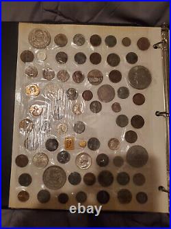 Huge vintage US Coin Collection Estate Lot GOLD, SILVER, BULLION, MORGAN, WORLD