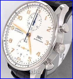 IWC PORTUGIESER CHRONOGRAPH NEW Collection 41 mm Watch IW371604 BRAND NEW