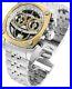 Invicta Dragon Lupah Chronograph Cream Dial Gold Watch w warranty NEW 32068
