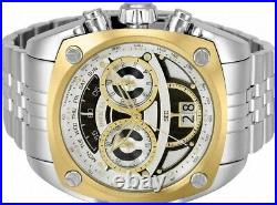 Invicta Dragon Lupah Chronograph Cream Dial Gold Watch w warranty NEW 32068
