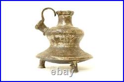 Islamic Silver Gilded Bronze Hookah base from North India with certification