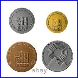 Israel-Egypt Peace Treaty set Gold Silver Bronze Medals