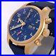 Iwc Pilot's Bronze Watch Chronograph 41mm Iw388109 Blue