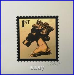 James Cauty Stamps of Mass Destruction 10yrs on Gold, Silver & Bronze signed 1/3