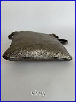 Loewe Brown Anagram Leather Crossbody Bag Bronze