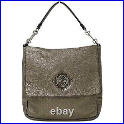 Loewe Maia Anagram Bronze Metallic, Silver Metal Fittings Shoulder Bag/Handbag