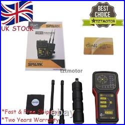 Long Range Gold Metal Detector+2 Antenna Carry Case for Gold Silver Bronze Caves