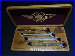 MAC TOOLS Millennium Limited Edition 4pc Wrench Set Gold Silver Bronze Ruthenium