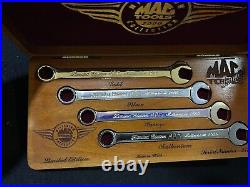 MAC TOOLS Millennium Limited Edition 4pc Wrench Set Gold Silver Bronze Ruthenium