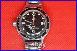 MINT VINTAGE Vostok Amphibian antimagnetic Diver watch SCUBA DUDE 2414a