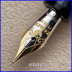 Marlen Sumeri L. E. (188 pcs) Fountain Pen Resin, Silver, Bronze 18K Gold Nib