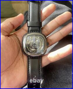 Mens Rare Sevenfriday Skeleton P Series P2b 02 Swiss Watch Limited 47mm Luxury
