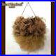 Mini bag hand handle handbag weeding party vintage fashion brand faux fur brown