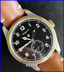 Mont Blanc 1858 Dual Time Automatic Swiss Watch