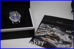 Montblanc 1858 Geosphere Blue Titanium automatic watch