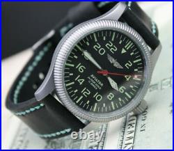 NEW? USSR Wrist Watch AVIATOR RAKETA 24 Hour MARIAGE Soviet 2623. H