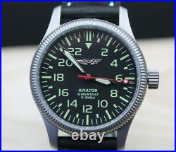 NEW? USSR Wrist Watch AVIATOR RAKETA 24 Hour MARIAGE Soviet 2623. H