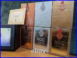 NOC LUXURY COLLECTION playing cards Gold, Silver & Bronze Edition box set