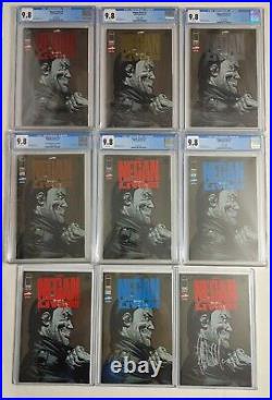 Negan Lives 9.8 CGC Lot Red Foil, Gold, Silver, Bronze, 1st & 2nd, Adlard, JDM