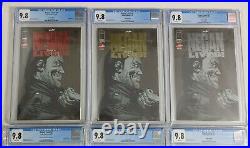 Negan Lives 9.8 CGC Lot Red Foil, Gold, Silver, Bronze, 1st & 2nd, Adlard, JDM