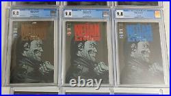 Negan Lives 9.8 CGC Lot Red Foil, Gold, Silver, Bronze, 1st & 2nd, Adlard, JDM