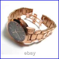 New Genuine Burberry Womens Watch Rose Gold With Beige Dial Bu9005 The City Uk