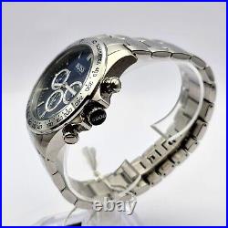 New Genuine Hugo Boss Ikon 1512963 Stainless Steel Blue & Silver Tone Men Watch