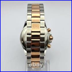 New Hugo Boss 1513339 Luxury Grey Dial Chronograph Quartz Wrist Mens Watch Uk
