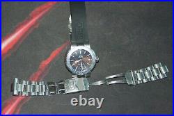 ORIS TT1 Diver 200m 7533 Automatic Swiss Watch Tropical Wave Dial case 44mm