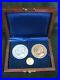 Official 2005 Presidential Inaugural Medal Set Gold, Silver, Bronze