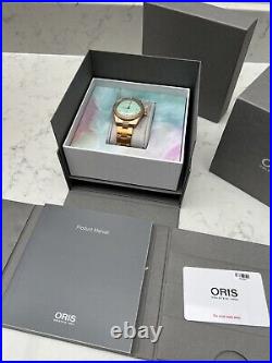 Oris Divers Sixty-Five 65 Cotton Candy, Full Bronze, Papers & Box