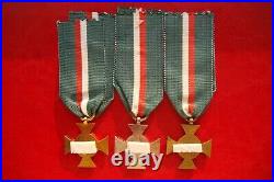 POLAND Cross of Janek Krasicki 1st, 2nd, 3rd class (Gold, Silver, Bronze) MEDALS