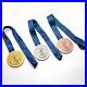 Paris Olympic Gold Medal Comes with Ribbons & Display Stand Stand Exact Replica