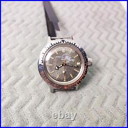 Rare Vintage Soviet watch VOSTOK AMPHIBIA DIVER automatic 2416. B made in USSR