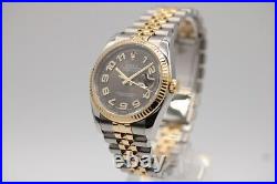 Rolex Datejust 116233 chocolate dial box and papers 2006