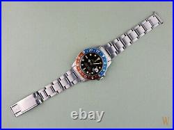 Rolex GMT Master 1675 Gilt Vintage Mens Wrist Watch