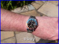 Rolex GMT Master 1675 Gilt Vintage Mens Wrist Watch