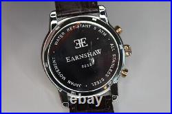Rrp £395 Thomas Earnshaw 44mm Quartz Chrono Date Watch, New Boxed & Unworn. #49