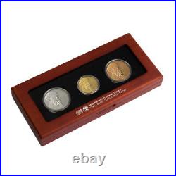 Set Maran Rabbi Ovadia Yosef Gold Silver Bronze Israel Medals