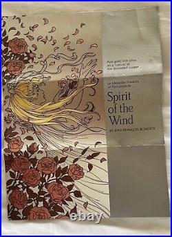 Spirit Of The wind Etching By Jean-Francois Bonotte Sterling Silver Gold Bronze