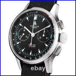 Strela Men's Wristwatch Chronograph Hand Wound Sea-Gull ST1901 Cosmos 40mm